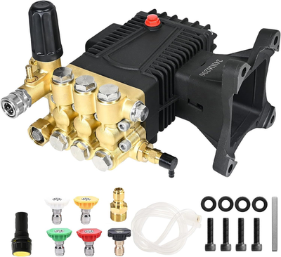 #ad 1quot; Shaft Triplex Pressure Washer Pump 4200 PSI Compatible with Simpson amp; Gener $288.99