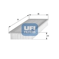UFI Luftfilter Filtereinsatz FüR Fiat Tipo 1.4 I.E 1.6 Uno Lancia Dedra Delta