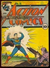Action Comics #35 Unrestored Early Golden Age Superman Vintage DC Comic 1941 PR