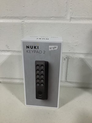 nuki keypad 2.0 fingerprint dooraccess, secure code entry for smart lock