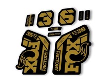 FOX 36 E-Bike Fork Decal Sticker Set 2021 Factory MTB Suspension Graphics   Gold