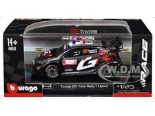 TOYOTA GR YARIS RALLY1 #69 "WRC" (2024) 1/43 DIECAST MODEL CAR BY BBURAGO 38324