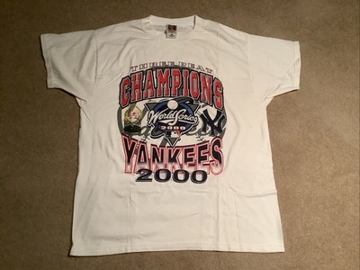 記念グッズ Yankees Vintage New York NY Yankees World Series Champions 2000 THREE-PEAT