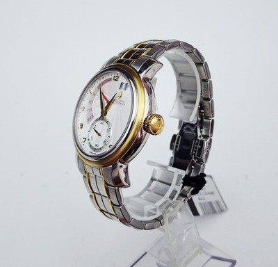 Men's SWISS RETROGRADE Watch BULOVA ACCUTRON ''Amerigo'' 65C107. In Box