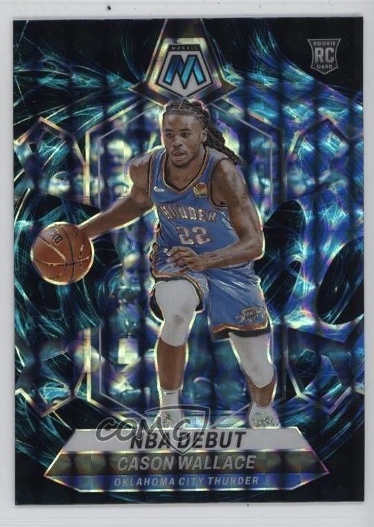 2023-24 Panini Mosaic NBA Debut Genesis Mosaic Prizm Cason Wallace #258 1t9b