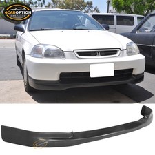 Fits 96-98 Honda Civic Pu Jdm Ctr Style Unpainted Pu Front Bumper Lip Spoiler Fits 96-98 Honda Civic Pu Jdm Ctr Style Unpainted Pu Front Bumper Lip Spoiler