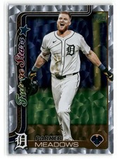2025 Topps Baseball (Silver Crackle Foilboard Super Box Parallels) - Pick a Card