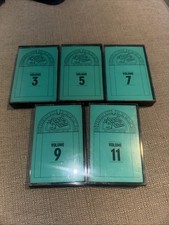 Lot of 5 Rock n Roll Collector s Edition Tapes Vol. 3 5 7 9 11 - 1987 Cassettes