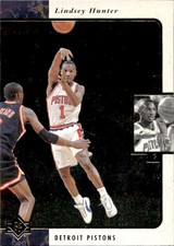 NBA Basketball # 41 Lindsey Hunter 1996 Upper Deck card