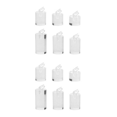 2 Count Ringschreibtisch-organizer Acryl-display-erhöhung Acryl-Displayständer