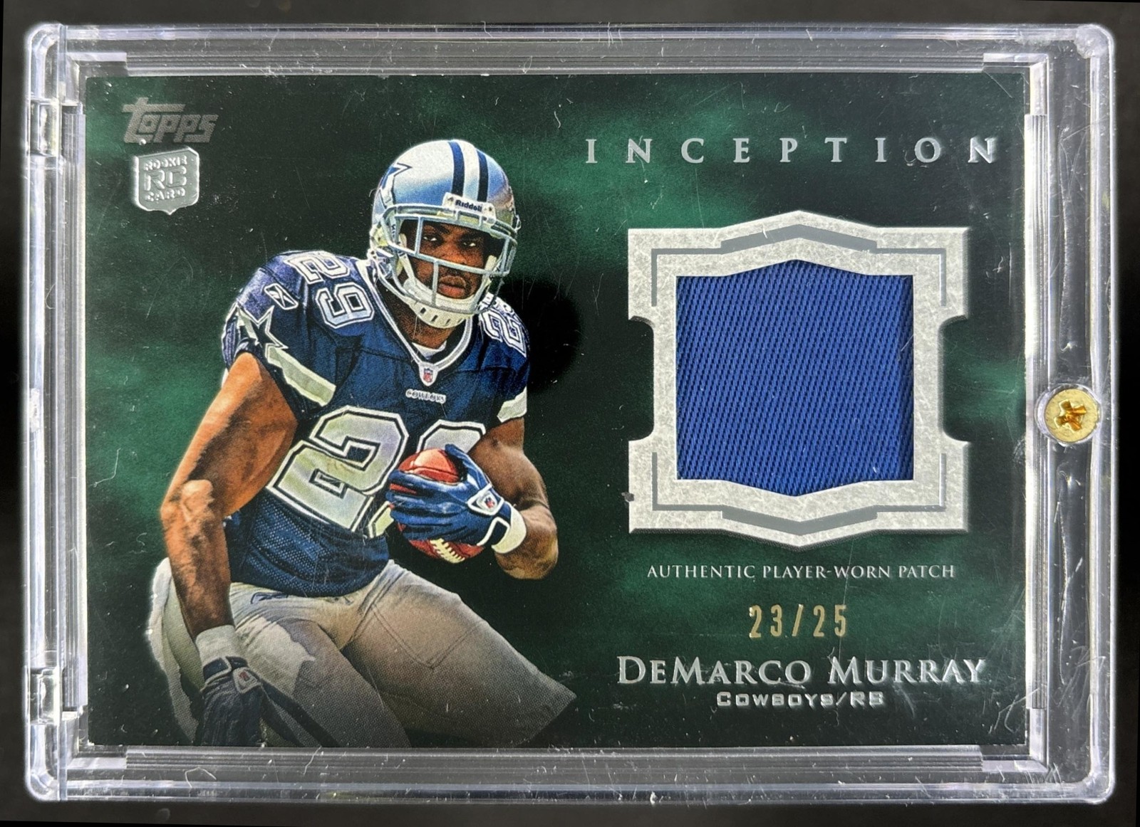 DeMarco Murray Topps Inception Rookie Patch #RPDM Base