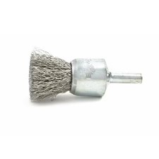 BRUSH RESEARCH BNS10S10 BNS10S10 Solid End Brush. 1" Dia., .010SS, .875" Trim