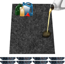 Garage Floor Mat 36" X 29" - Oil Spill Mat for under Car Driveway Oil Drip Pad w