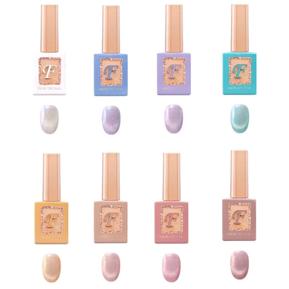 FROM THE NAIL Water Gleam Magnetic Gel Cat Eye 10ml 8 Colors Set