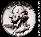 1955 Washington Quarter- Silver Lustrous Choice Gem Proof  #i4351