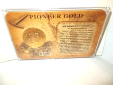 American Mint Pioneer Gold Series 1850 Baldwin & Co $10 Gold Coin*REPLICA*PLATED