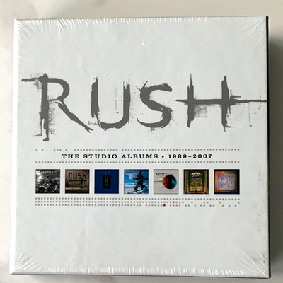 Rush The Studio Albums 1989-2007 Seven CD Boxset Comp Reissue Import NEW SEALED