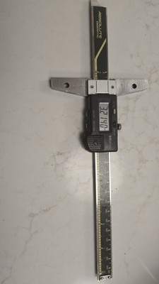 Mitutoyo Digimatic Depth Gauge 571-212-30  0-8  CALIBRATED 260104