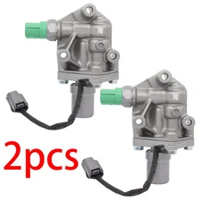 2x VTEC Solenoid Spool Valve w/ Gasket For Honda Civic D16Y8 1.6L Engine 1996-00