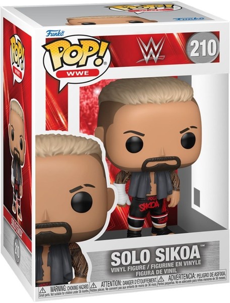 Gadget - Wwe: Funko Pop! - S31 - Solo Sikoa (Vinyl Figure 210) -D- Funko-image