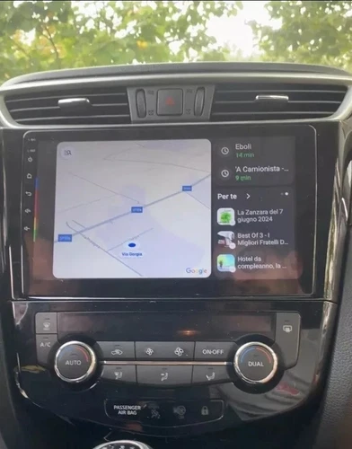 AUTORADIO 2DIN 32G ANDROID 13 CARPLAY RDS SWC TELECAMERA PER NISSAN QASHQAI J11 - Foto 8 di 22