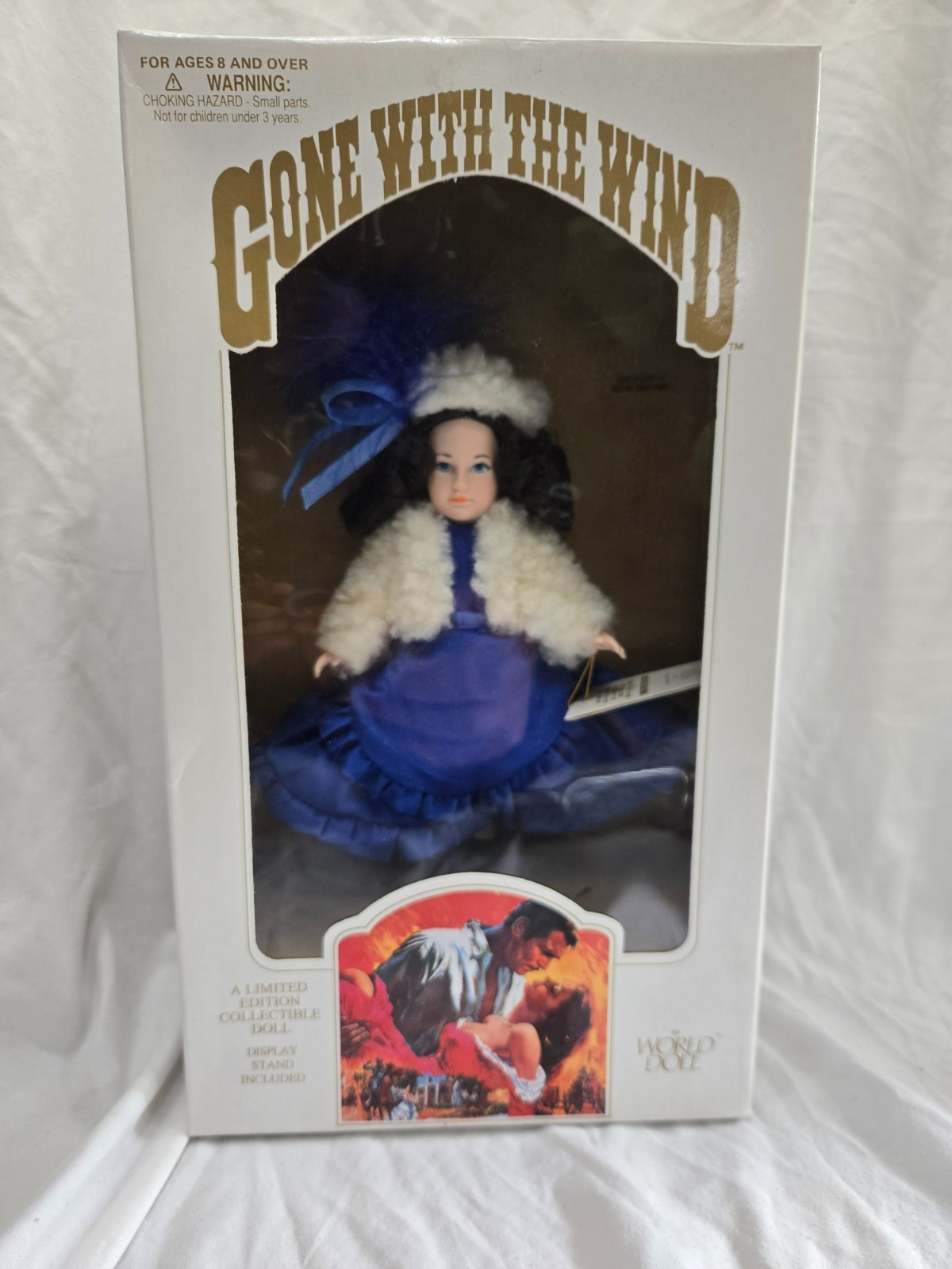 1989 GONE WITH THE WIND BONNIE BLUE COLLECTIBLE DOLL BY WORLD DOLL IN BOX