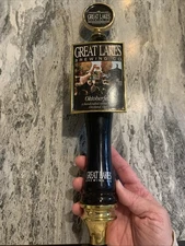 Original Great Lakes Brewing Company GLBC Oktoberfest Lager Beer Tap Handle