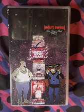 Adult Swim New Years Bash 2002 VHS Custom Artwork Brak Show Sealab Aqua Teen