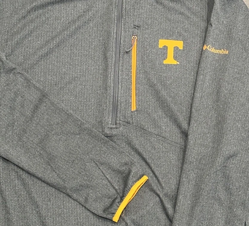 Pullover polar Tennessee Volunteers para hombre XL x Columbia Park View 1/2 cremallera Foto 3 de 4