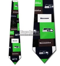 Seahawks Ties FREE SHIPPING Seattle Seahawks Necktie Licensed Neck Tie NWT