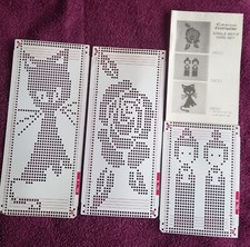 Empisal Knitmaster Set di carte a motivo singolo macchina per maglieria - Set di 3