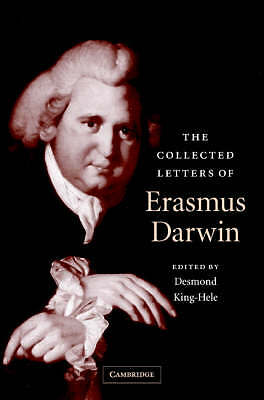 The Collected Letters of Erasmus Darwin Darwin King-Hele Hardback 9780521821568