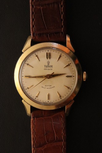 C 1960's TUDOR Prince Ref #1422 Gold Filled Watch w/ cal 390 Movement (TU-089) - Picture 3 of 9