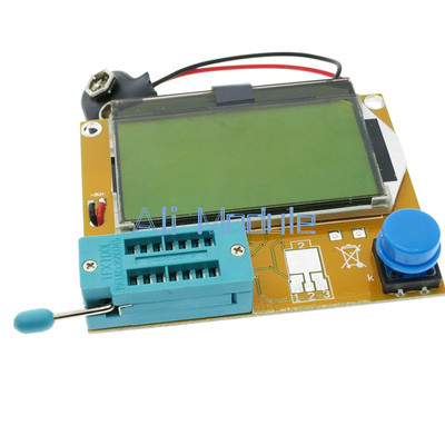 Esr Meter T4 TESTER TRANSISTOR Digitale LCD Misuratore Fai Da Te Misuratore Di Tester Per Condensatori - Foto 5