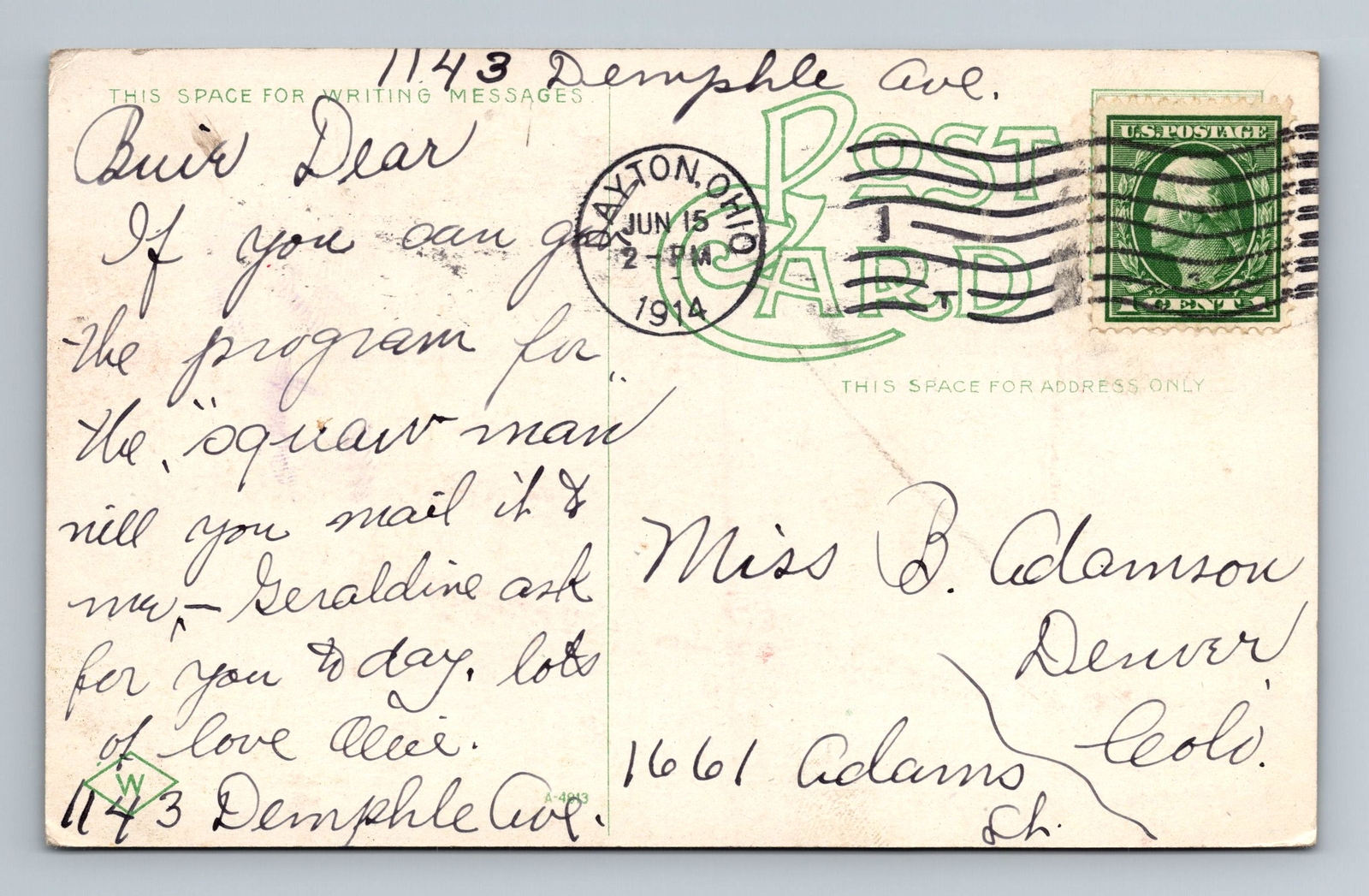 Dayton OHOhio, Oldest House in the City, c1914, Vintage Postcard eBay