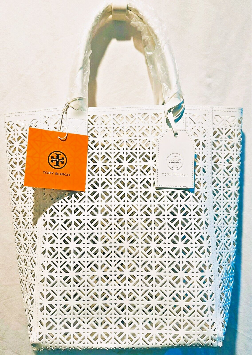 トートバッグ Tory Burch Embroidered Canvas Shopping Bag New] Tory Burch New York Edition Limited Edition Canvas Tote