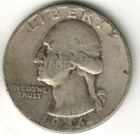 USA - 1946P - Washington ¼ $ - Silver Eagle - no mint mark - #12756RG
