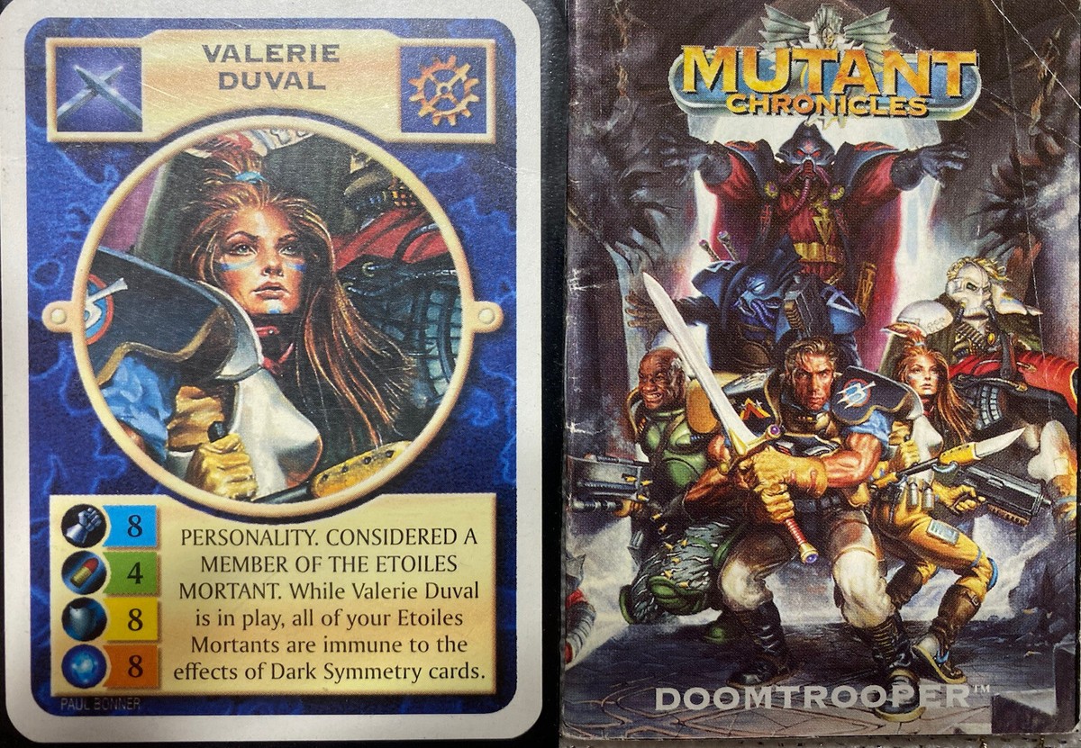 VALERIE DUVAL Deck Doom Trooper Doomtrooper English NM/M Lot 8