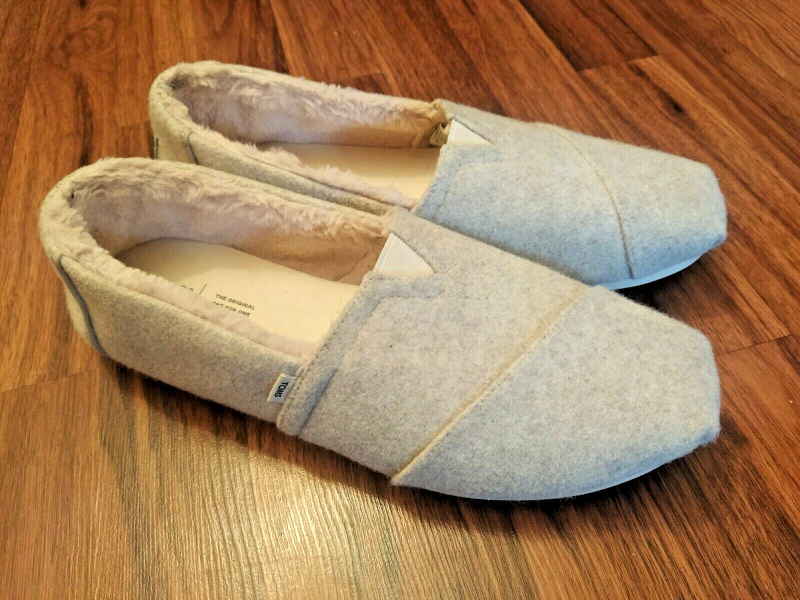 TOMS Womens Alpargata Espadrille 12 B(M) US Natural Two Tone Felt