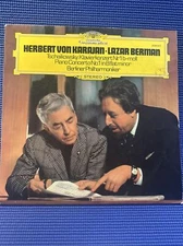 DG 2530 677 Tchaikovsky Piano Concerto no. 1 Lazar Berman Karajan EX/VG+