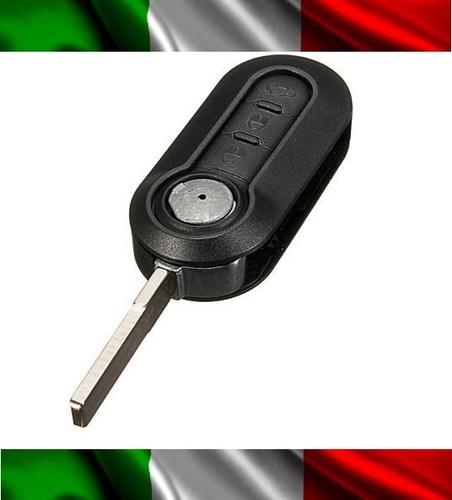 Chiave Telecomando Guscio Cover Per Fiat Scudo 3 Tasti Logo . UK - Foto 4