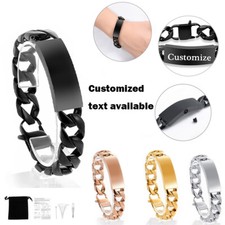 Cuban Link Urn Bracelet for Ashes Cremation Bracelet for Ashes Urn Keepsake Gift