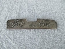 VINTAGE Silver Plated Vanity Comb Holder RARE DESIGN