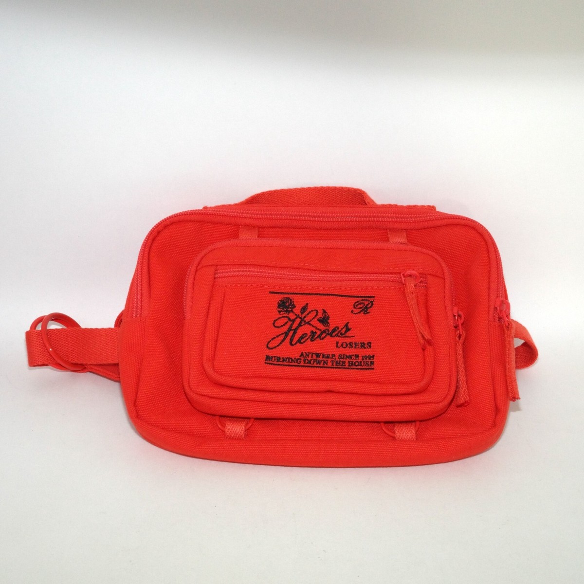 Raf Simons Orange Eastpack Edition Loop Waistbag Pouch Excellent