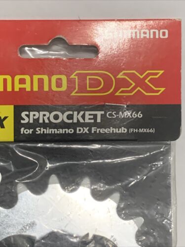 NOS Vintage Shimano BMX DX 18t Cog Sprocket Gear FH-MX66 - Picture 3 of 6