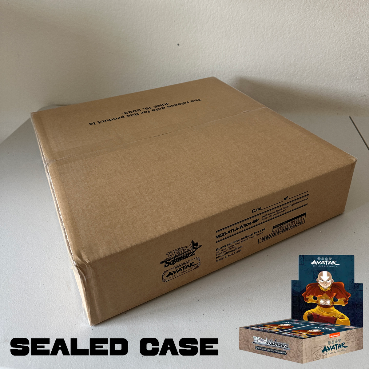 Sealed Weiss Schwarz Avatar The Last Airbender TCG Card Game Booster Box  Case