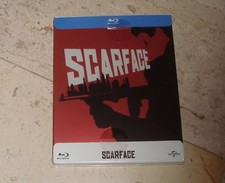 SCARFACE Al Pacino DEBOSSED Blu-Ray SteelBook NEW  SEALED Brian De Palma