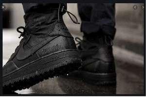 Nike Air Force 1 AF1 WTR GTX Winter Gore-Tex High Triple Black CQ7211-003  Sz 13 | eBay