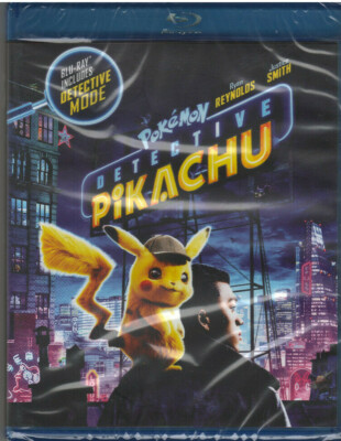 POKEMON DETECTIVE PIKACHU (Blu-ray, 2019) NEW