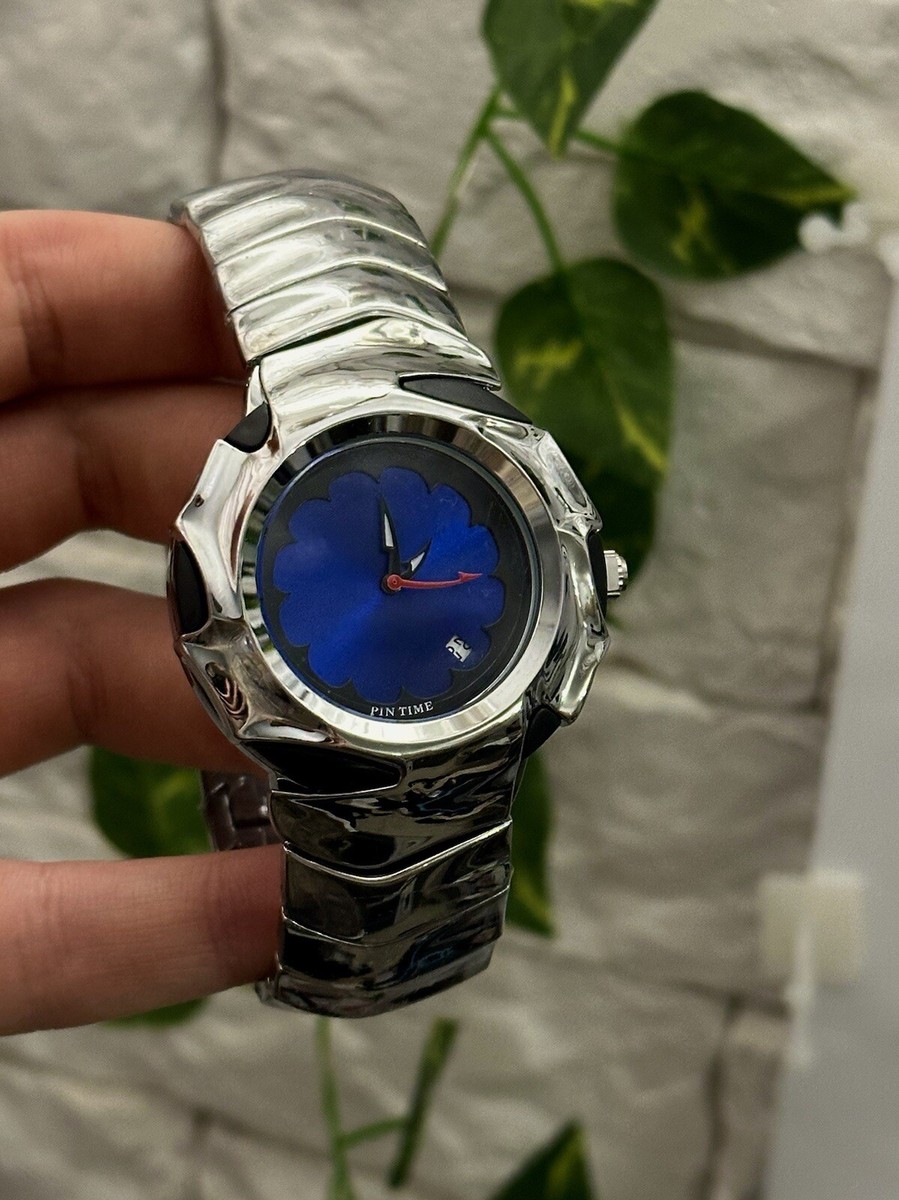 Oakley Maverick Relogio Oakley Elite Oakley Fmj Watch Blade Saw Inspired  PinTime Hand Watch Men's 43mm Saw Vibrant Blue